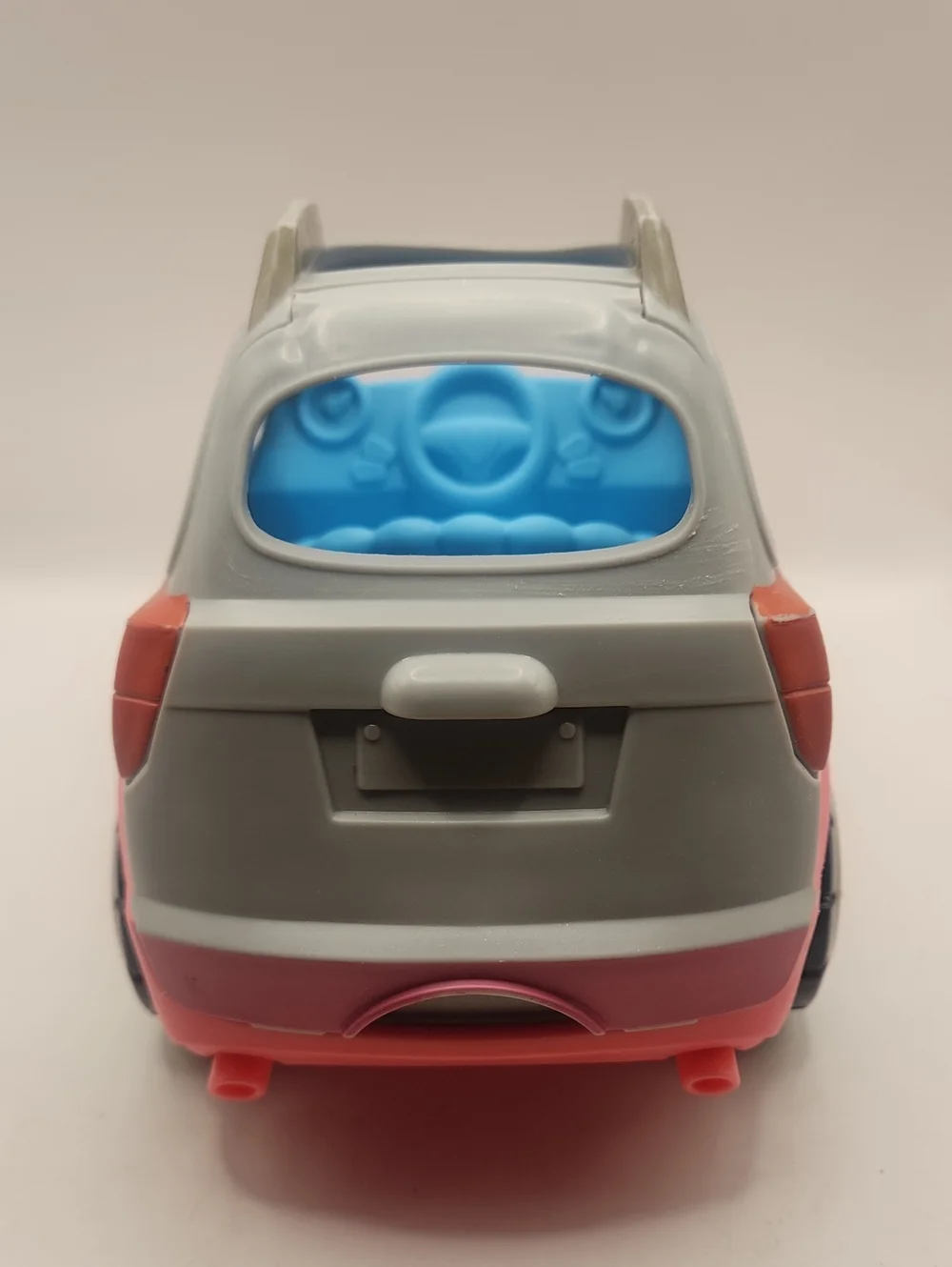 Little People Gray Pink Suv Car With 5 Figures Musical Sounds Fisher Price